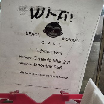 Beach Monkey Organic Cafe - free wifi - Juice Bars & Smoothies Near Me - Pacifica, California Beach Monkey Organic Cafe - free wifi - Juice Bars & Smoothies Near Me - Pacifica, California
