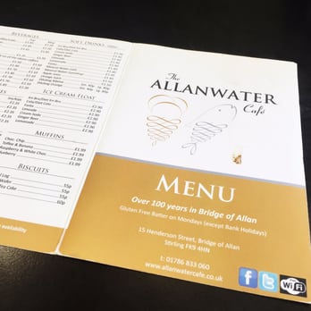 Allan Water Cafe - Fast Food Near Me - Stirling, STG