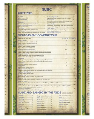 Menu photo 5 Jasmine Thai & Sushi Margate, FL Menu photo 5 Jasmine Thai & Sushi Margate, FL
