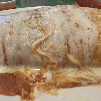 Enrique's Mexican Restaurant - Veggie burrito - Mexican Near Me - Long Beach, California