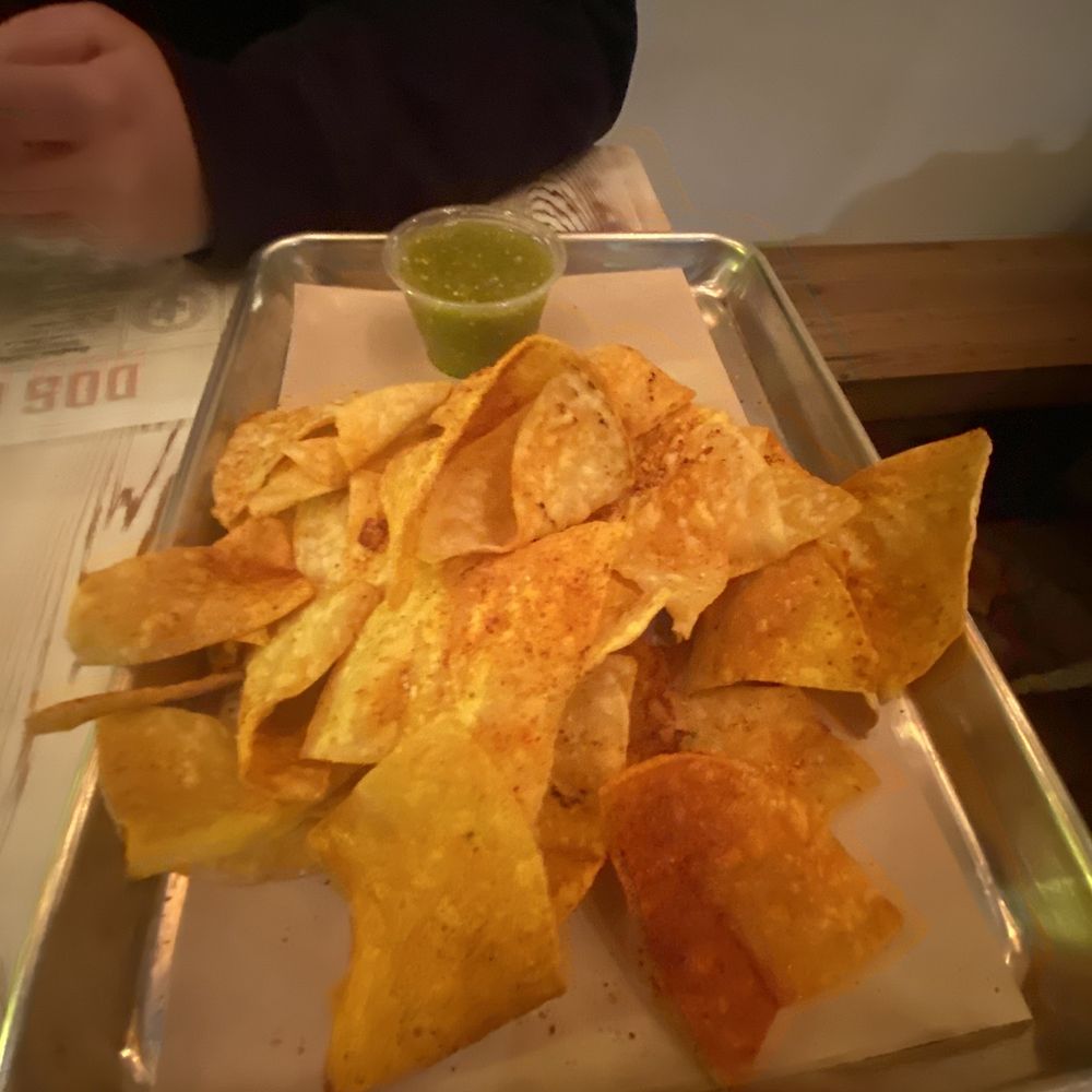 Dos Dos - Chips and Green salsa - Mexican Near Me - Colorado Springs, Colorado