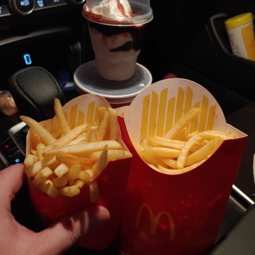 Care for a large fry the same as a medium for $1.10 more? Care for a large fry the same as a medium for $1.10 more?