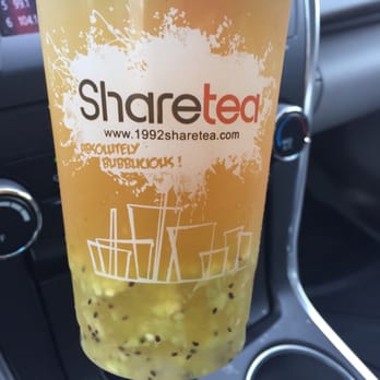 Sharetea - Kiwi fruit tea with ice jelly - Bubble Tea Near Me - Houston, Texas Sharetea - Kiwi fruit tea with ice jelly - Bubble Tea Near Me - Houston, Texas