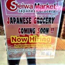 Seiwa Market - Replacing Fresh & Easy. Now hiring!