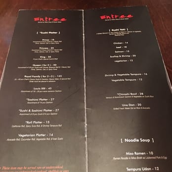 Sushi Prince - Menu - Japanese Near Me - Fairfax, Virginia Sushi Prince - Menu - Japanese Near Me - Fairfax, Virginia