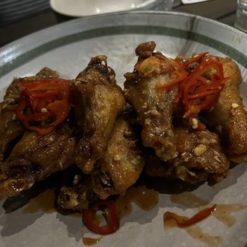 Black Lamb - Pomegranate sumac wings - New American Near Me - Boston, Massachusetts