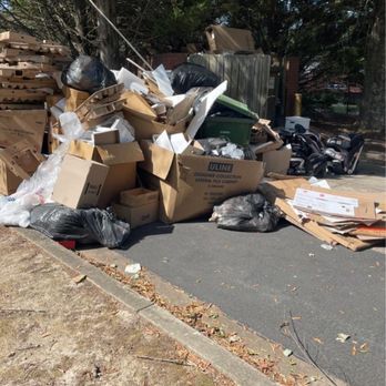 ES Trash Valet Services - This is another one of our dumpster area. - Junk Removal & Hauling Near Me - Plano, Texas