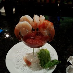 Baron's Bar & Grill - Shrimp cocktail perfectly cooked and chilled. Sauce needs a kick to it.