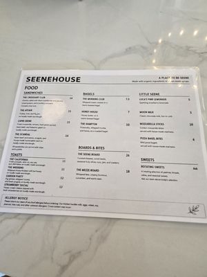 Menu photo 4 Seene House Summerville, SC