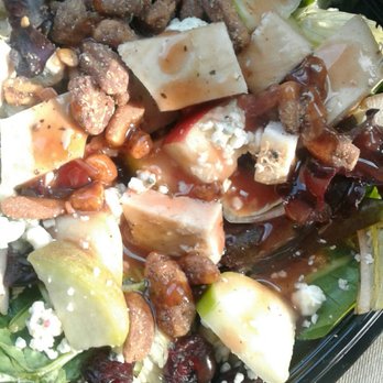Wendy's - Apple Pecan Salad - So good with the feta cheese & roasted pecans. - Fast Food Near Me - Hinesville, Georgia