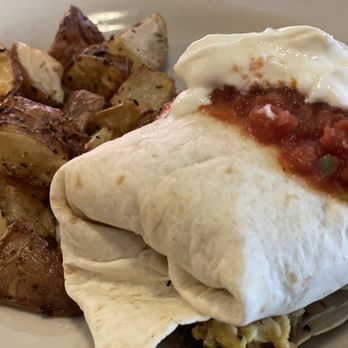 Homesteader - Breakfast Burrito & Rosemary Potatoes - New American Near Me - Kansas City, Missouri Homesteader - Breakfast Burrito & Rosemary Potatoes - New American Near Me - Kansas City, Missouri