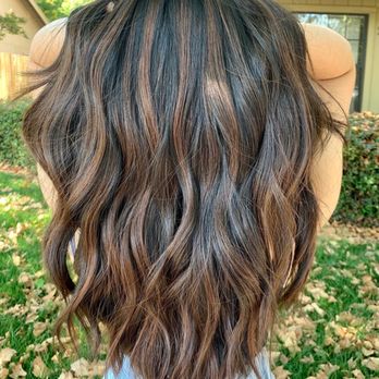 E Street Salon - Balayage and trim by Cori - Hair Salons Near Me - Davis, California