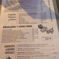 El Laurel - Menu