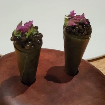 SSAL - Ssal Menu ($270) x2 - Bluefin Tuna, Kaluga Caviar, Handmade Sesame Oil - Korean Near Me - San Francisco, California