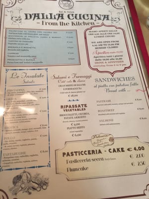 Menu photo 2 Le Tartarughe Rome, RM Menu photo 2 Le Tartarughe Rome, RM
