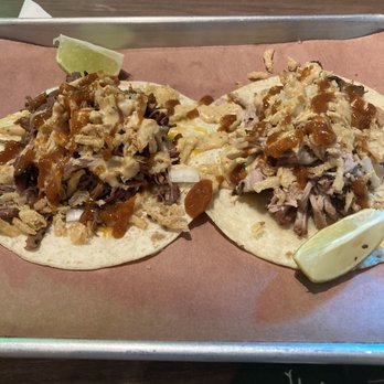 OZ Smokehouse - Brisket and pork tacos - Barbeque Near Me - Rogers, Arkansas OZ Smokehouse - Brisket and pork tacos - Barbeque Near Me - Rogers, Arkansas