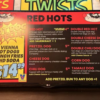 Teddy's Red Hots - VIENNA RED HOT - Hot Dogs Near Me - Downers Grove, Illinois Teddy's Red Hots - VIENNA RED HOT - Hot Dogs Near Me - Downers Grove, Illinois