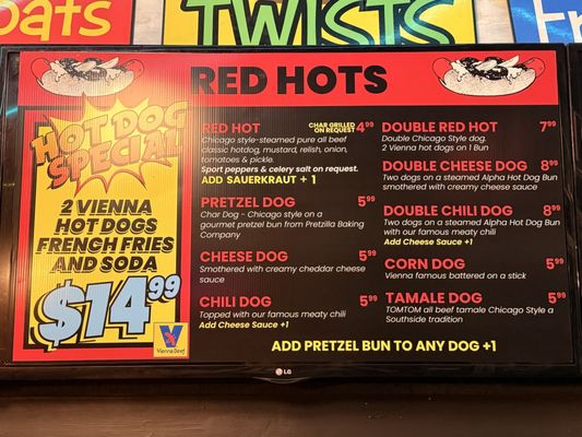 Menu photo 6 Teddy's Red Hots Downers Grove, IL Menu photo 6 Teddy's Red Hots Downers Grove, IL