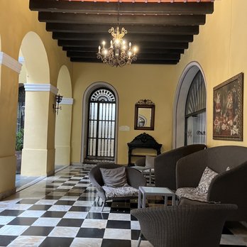 Hotel El Convento - Lobby sitting area - Hotels Near Me - Old San Juan, Puerto Rico