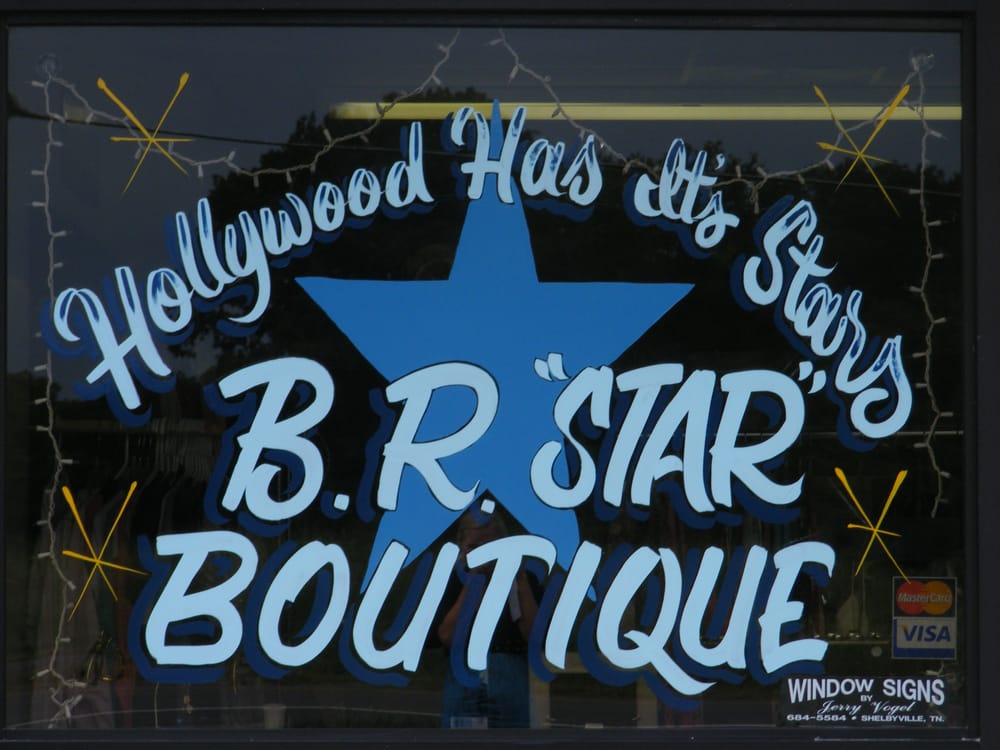 B R STAR Boutique Logo