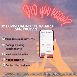 Dipped Wax Studio - Mobile booking! Yelp would not let me attach my booking link- here is the info :)