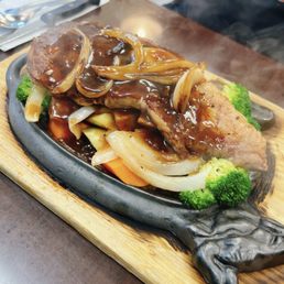 Sizzle Plate Steak