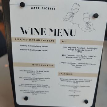 Cafe Ficelle - Wine Menu - Coffee & Tea Near Me - Thousand Oaks, California Cafe Ficelle - Wine Menu - Coffee & Tea Near Me - Thousand Oaks, California