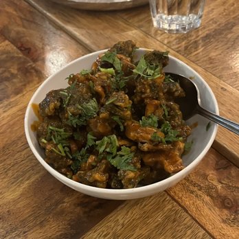 Ghee Indian Kitchen - Crispy Broccoli - Indian Near Me - Miami, Florida Ghee Indian Kitchen - Crispy Broccoli - Indian Near Me - Miami, Florida