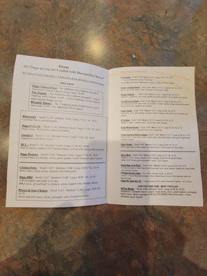 Menu photo 1 Diggs Pizza Boise, ID