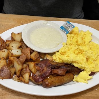 Beach Diner - Sausage and eggs with home fries - Diners Near Me - Atlantic Beach, Florida Beach Diner - Sausage and eggs with home fries - Diners Near Me - Atlantic Beach, Florida
