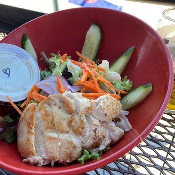 Ouray Brewery - House salad with chicken - New American Near Me - Ouray, Colorado