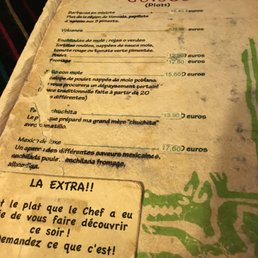 Menu Menu