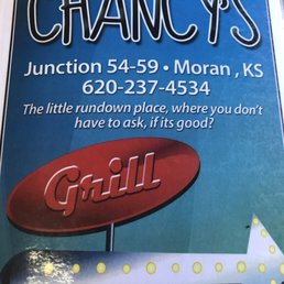 a sign for chancy's a sign for chancy's