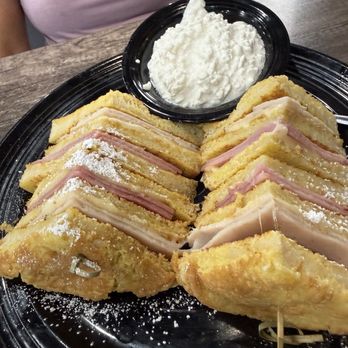 Mario’s Early Toast - Montecristo sandwich their way - Breakfast & Brunch Near Me - Folsom, California Mario’s Early Toast - Montecristo sandwich their way - Breakfast & Brunch Near Me - Folsom, California