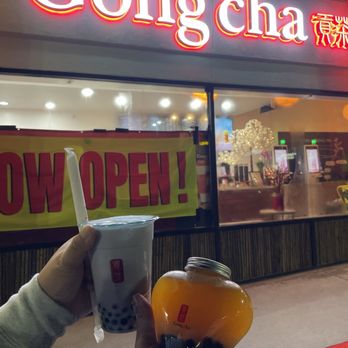 Gong Cha - we ordered QQ passionfruit green tea and taro milk tea with boba. love it! - Bubble Tea Near Me - Long Beach, California Gong Cha - we ordered QQ passionfruit green tea and taro milk tea with boba. love it! - Bubble Tea Near Me - Long Beach, California
