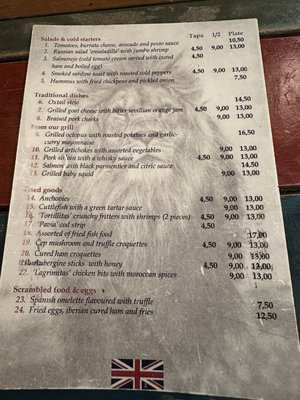 Menu photo 1 Universal People Bar Seville, SE