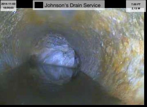 Slide of Johnson's Drain Service