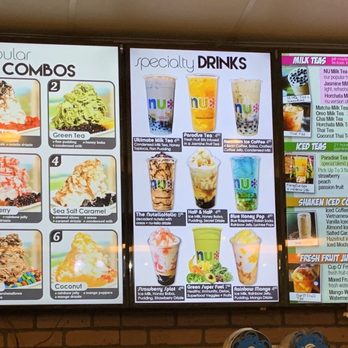 Nu Ice & Drinks - Menu - Desserts Near Me - Houston, Texas