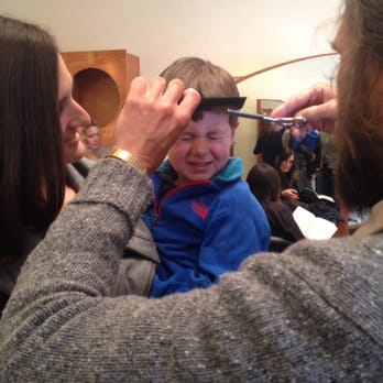 Bliss Studio - Bang trim for this little guy. Nick is great with kids - Hair Salons Near Me - Avon, Colorado Bliss Studio - Bang trim for this little guy. Nick is great with kids - Hair Salons Near Me - Avon, Colorado