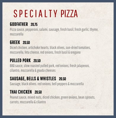 Menu photo 6 Heroes Wood-Fired Pizza Santa Ysabel, CA