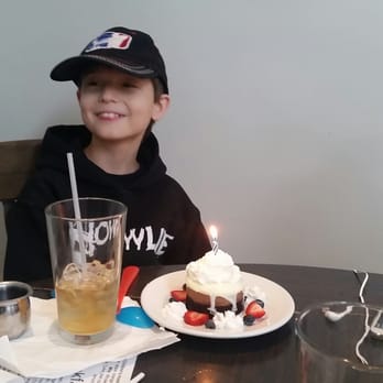 Cozy Cottage - We also celebrated our sons 10th birthday. The waitress brought him cake and we sang to him. Made his day! Thank you! ! - American Near Me - Denver, Colorado Cozy Cottage - We also celebrated our sons 10th birthday. The waitress brought him cake and we sang to him. Made his day! Thank you! ! - American Near Me - Denver, Colorado