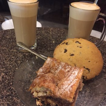 Caffe Greco - Lattes, chocolate-chip cookie, banana chocolate bread pudding - Coffee & Tea Near Me - San Francisco, California Caffe Greco - Lattes, chocolate-chip cookie, banana chocolate bread pudding - Coffee & Tea Near Me - San Francisco, California