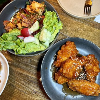 NOA by September in Bangkok - Tofu Sweetened Chili Sauce & Thai Hot Wings - Thai Near Me - New Haven, Connecticut