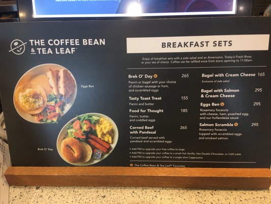 Menu photo 2 The Coffee Bean and Tea Leaf Angeles City, PAM