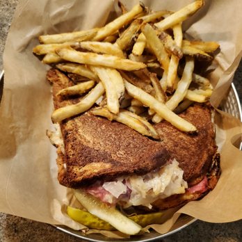 MacKenzie River Pizza Co. - Rustler's Reuben - Pizza Near Me - Kalispell, Montana