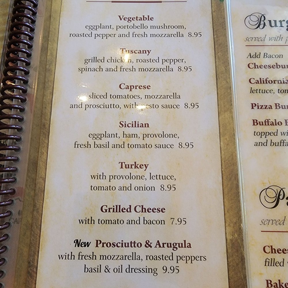 Cafe Maria - the menu of the restaurant - Pizza Near Me - Frenchtown, New Jersey Cafe Maria - the menu of the restaurant - Pizza Near Me - Frenchtown, New Jersey