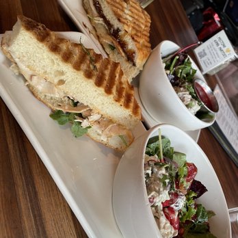 Postino Heights - Chicken Mozzarella Panini Prosciutto Brie Panini Raspberry Chicken Salad - Wine Bars Near Me - Houston, Texas Postino Heights - Chicken Mozzarella Panini Prosciutto Brie Panini Raspberry Chicken Salad - Wine Bars Near Me - Houston, Texas