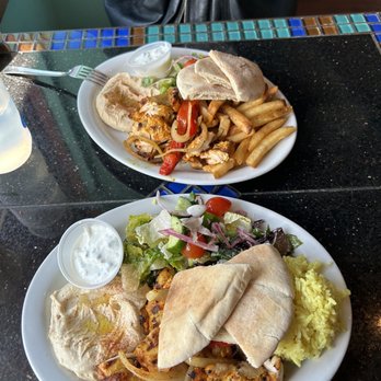 D'Yar - chicken kebab plates - Mediterranean Near Me - Berkeley, California
