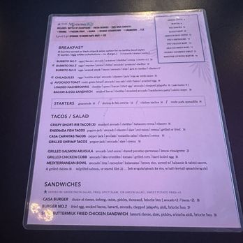 Sena On Myrtle - Menu - New American Near Me - Monrovia, California