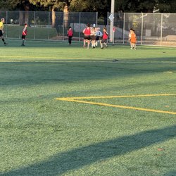 Grandson's soccer match